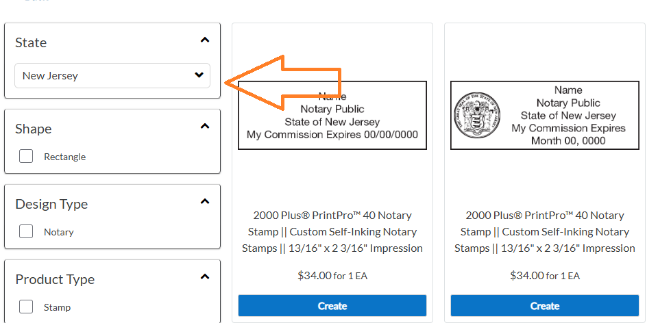 New Jersey Notary